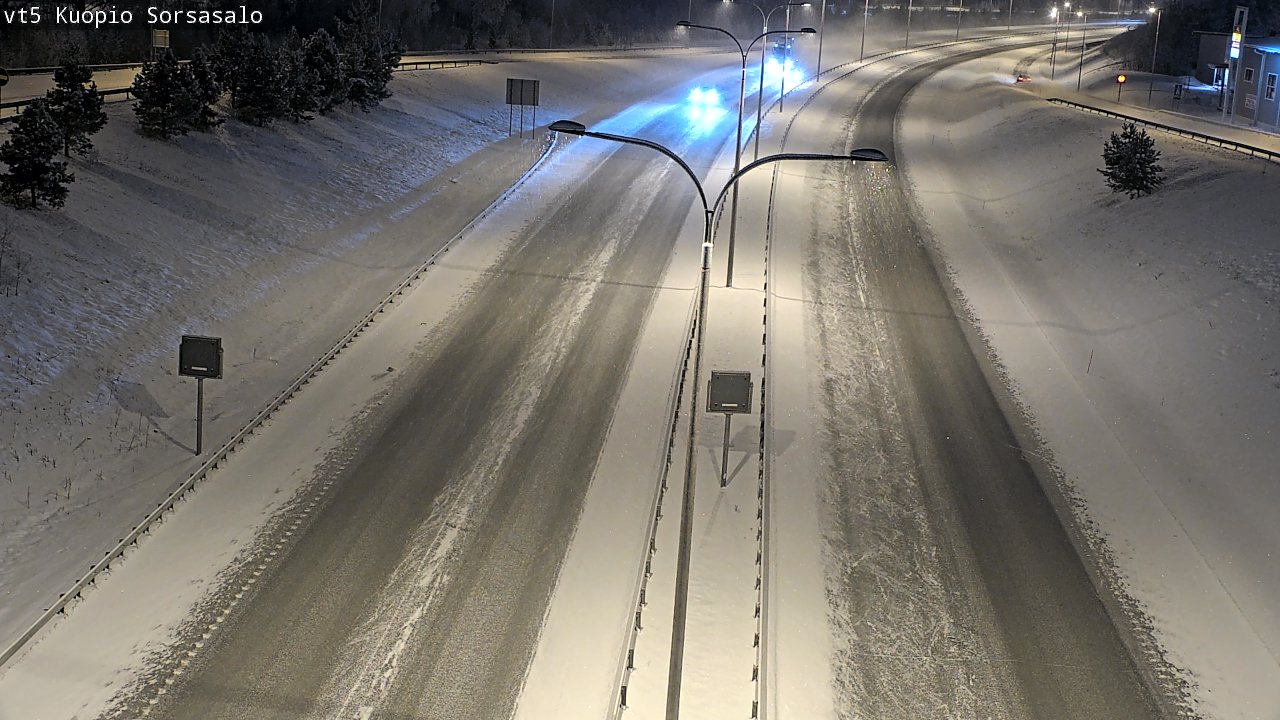 Kelikamerat Kuva Tie 5 Kuopio, Sorsasalo, Kuopio, Pohjois-Savo