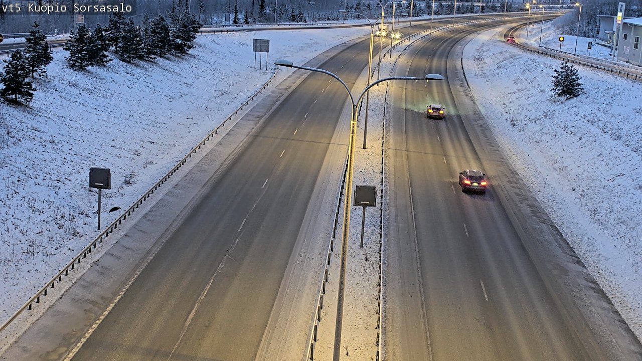 Kelikamerat Kuva Tie 5 Kuopio, Sorsasalo, Kuopio, Pohjois-Savo