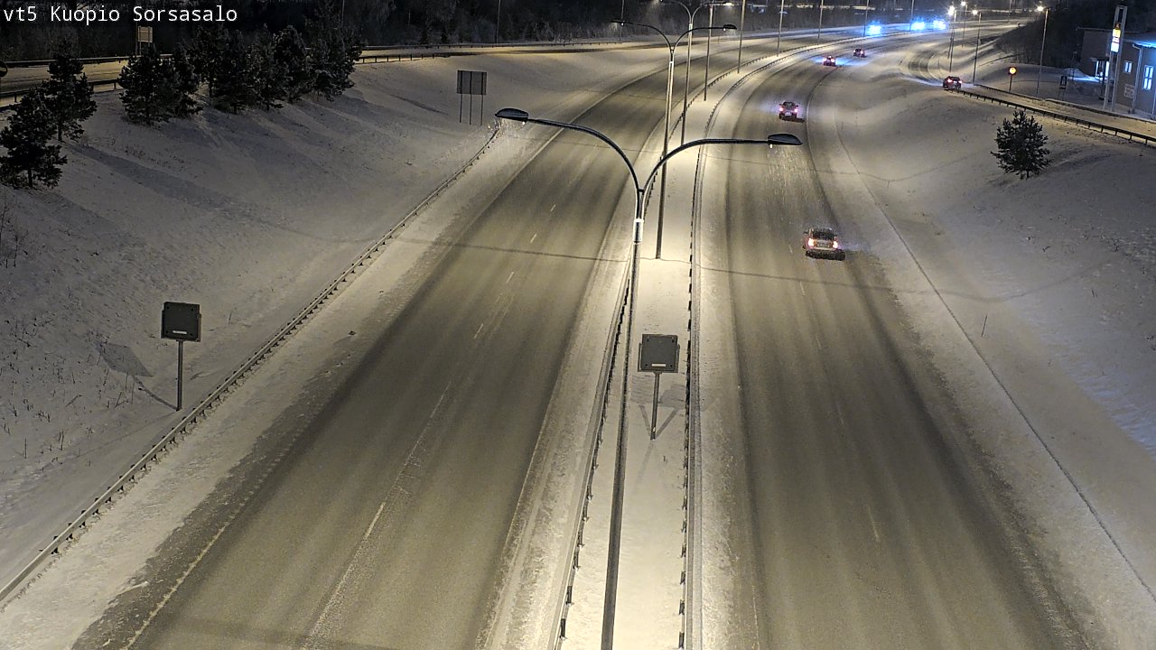 Kelikamerat Kuva Tie 5 Kuopio, Sorsasalo, Kuopio, Pohjois-Savo