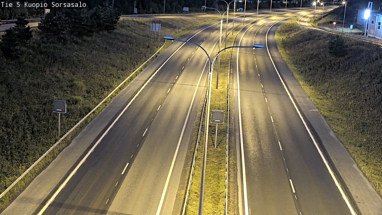 Kelikamerat Kuva Tie 5 Kuopio, Sorsasalo, Kuopio, Pohjois-Savo