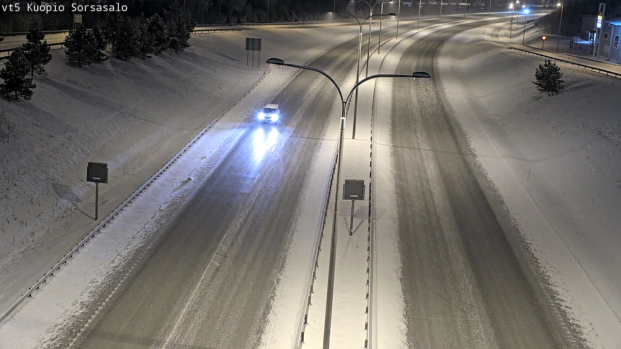 Kelikamerat Kuva Tie 5 Kuopio, Sorsasalo, Kuopio, Pohjois-Savo