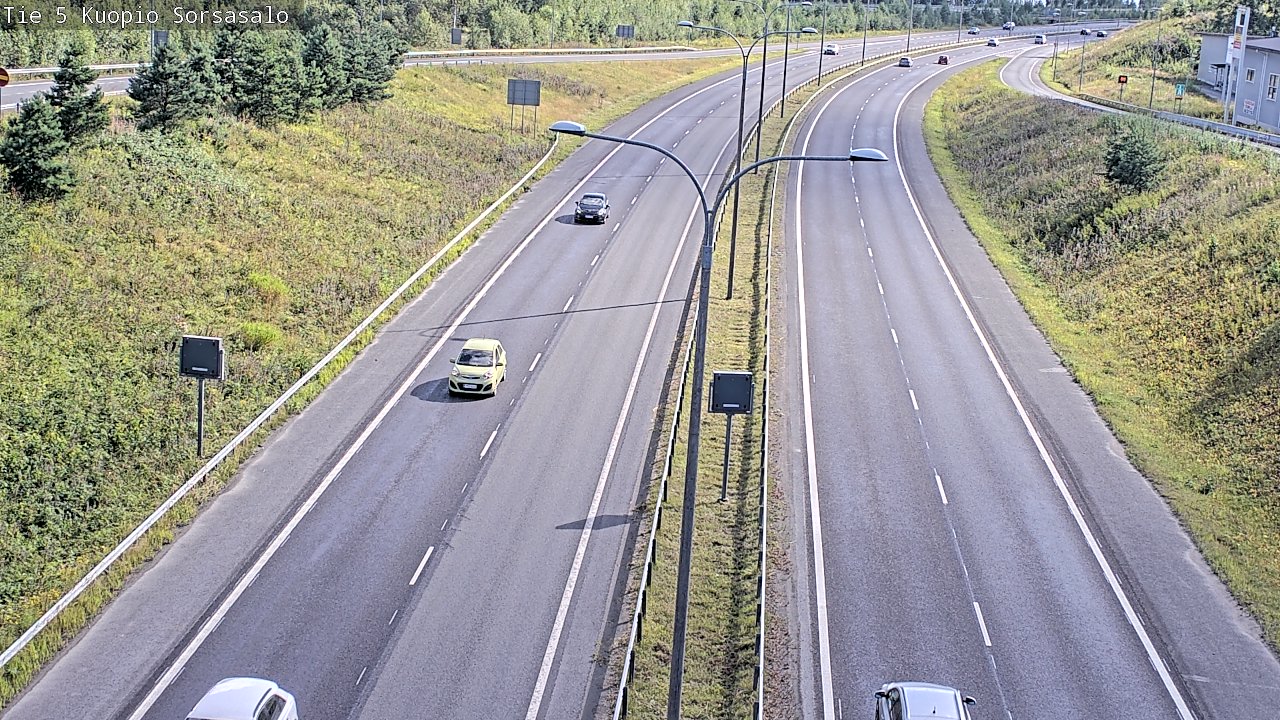 Kelikamerat Kuva Tie 5 Kuopio, Sorsasalo, Kuopio, Pohjois-Savo