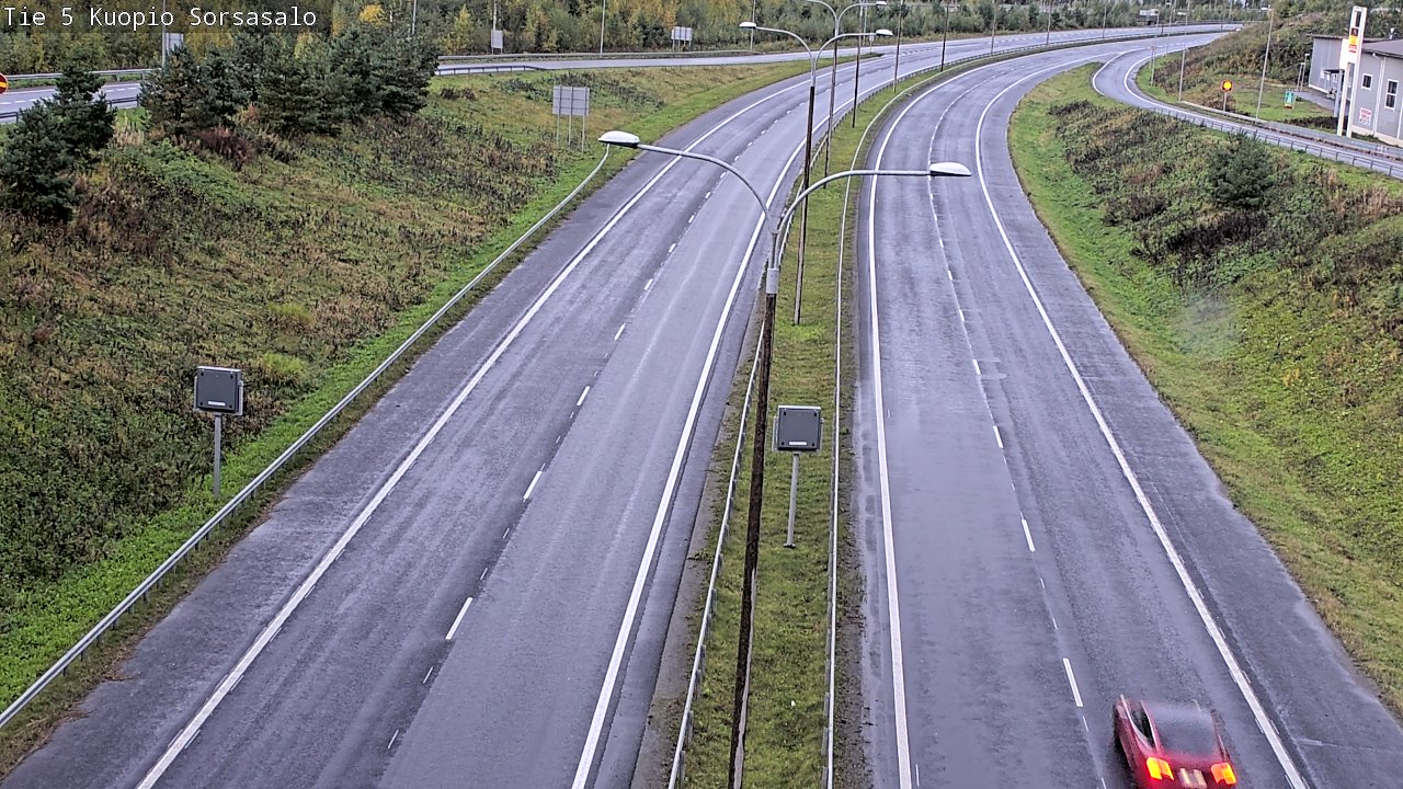 Kelikamerat Kuva Tie 5 Kuopio, Sorsasalo, Kuopio, Pohjois-Savo