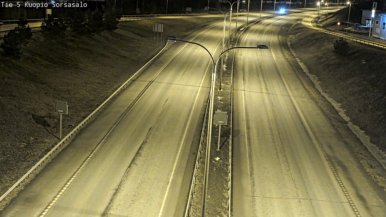 Kelikamerat Kuva Tie 5 Kuopio, Sorsasalo, Kuopio, Pohjois-Savo