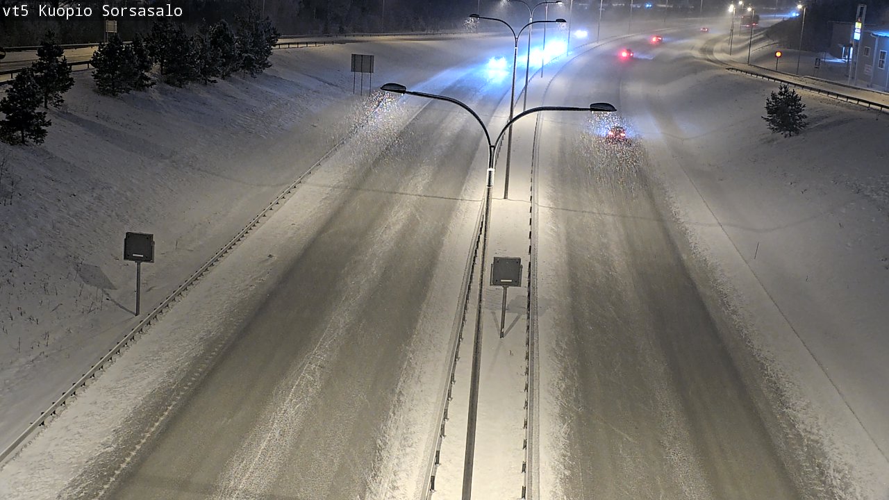 Kelikamerat Kuva Tie 5 Kuopio, Sorsasalo, Kuopio, Pohjois-Savo