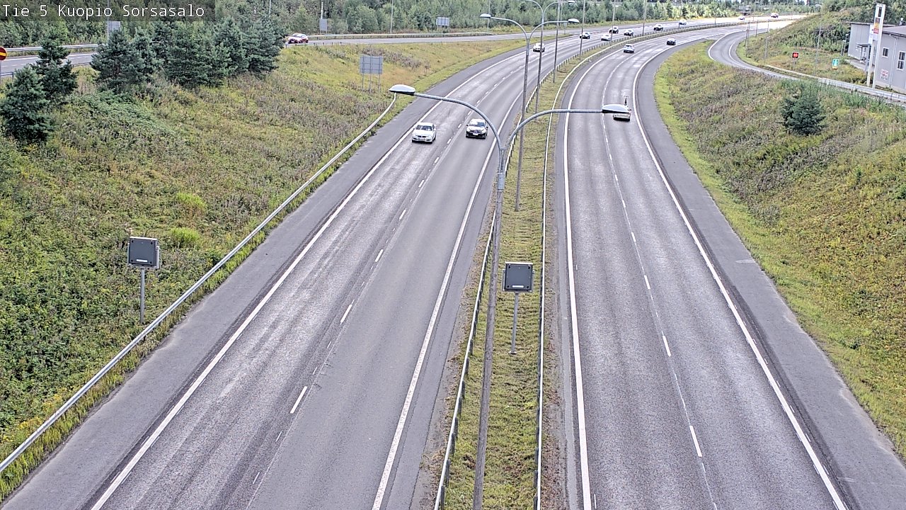 Kelikamerat Kuva Tie 5 Kuopio, Sorsasalo, Kuopio, Pohjois-Savo