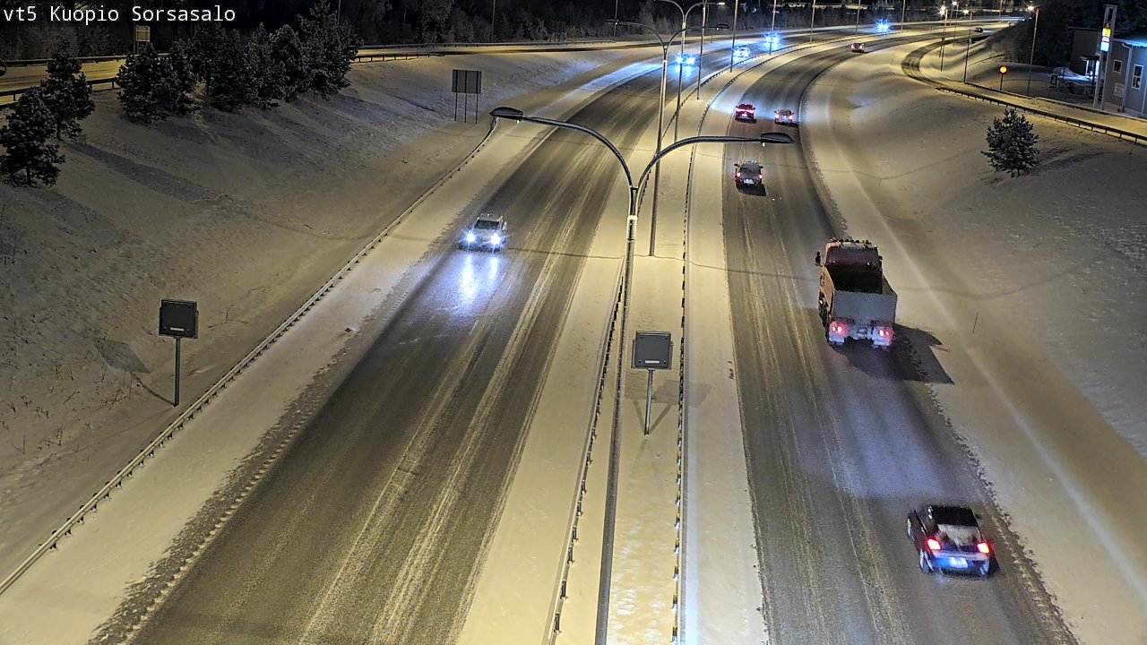 Kelikamerat Kuva Tie 5 Kuopio, Sorsasalo, Kuopio, Pohjois-Savo