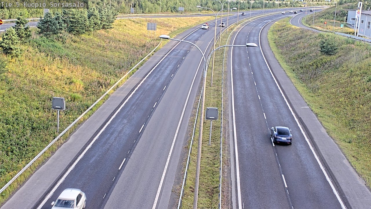 Kelikamerat Kuva Tie 5 Kuopio, Sorsasalo, Kuopio, Pohjois-Savo