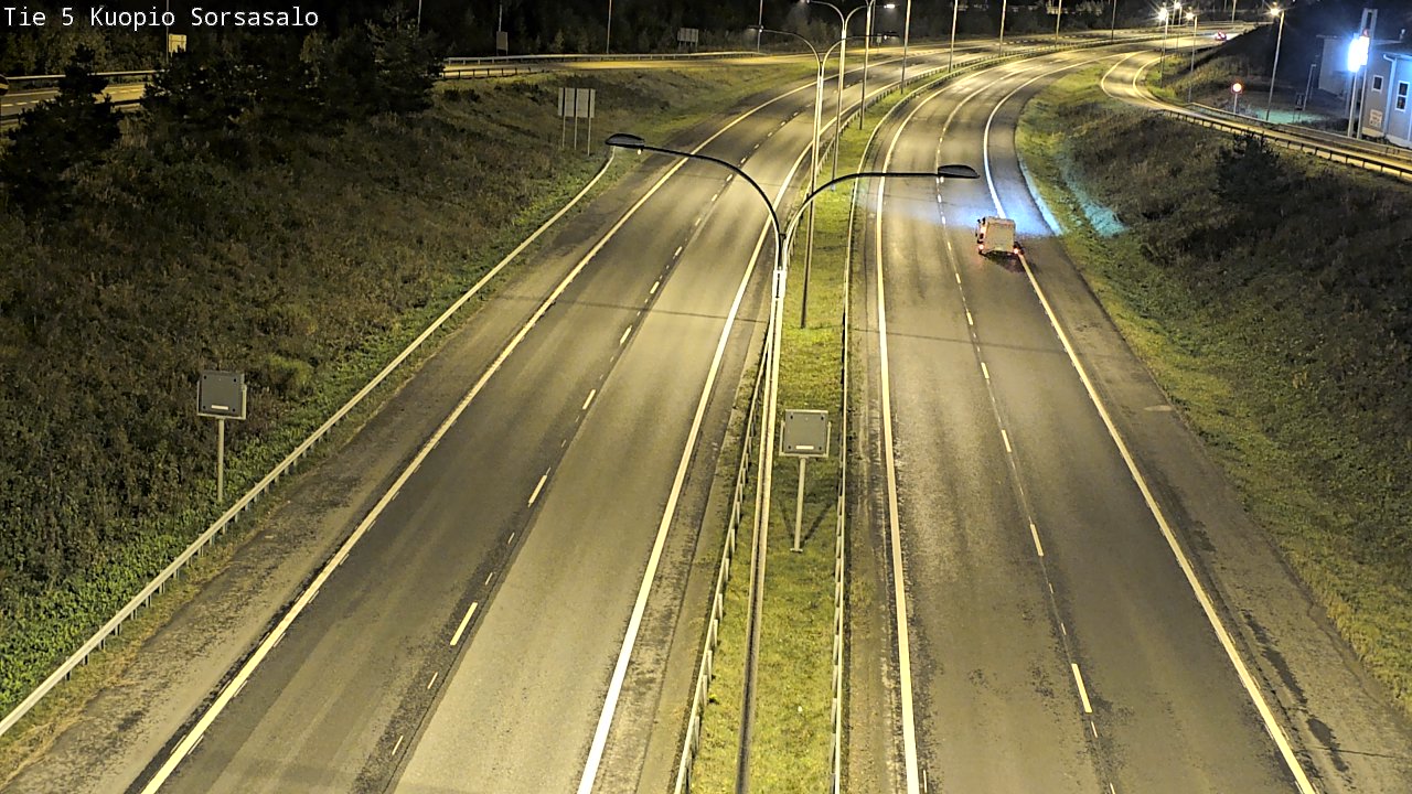 Kelikamerat Kuva Tie 5 Kuopio, Sorsasalo, Kuopio, Pohjois-Savo