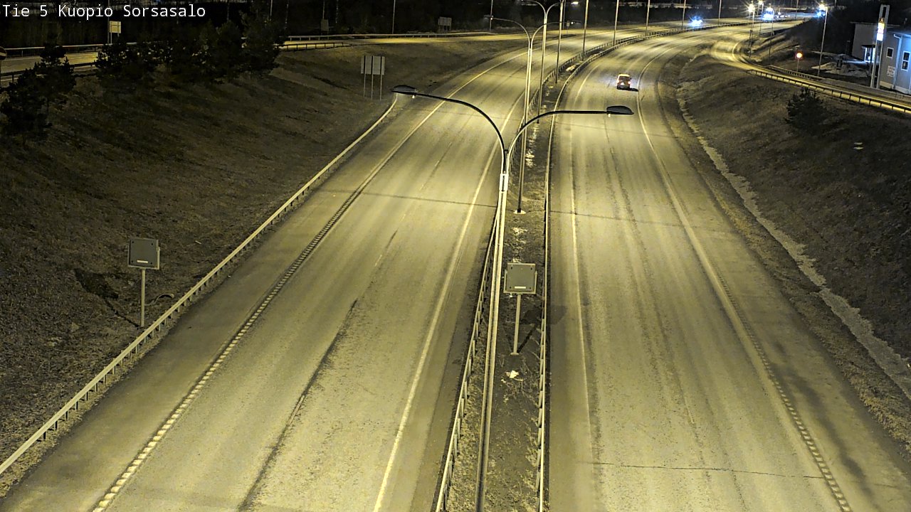 Kelikamerat Kuva Tie 5 Kuopio, Sorsasalo, Kuopio, Pohjois-Savo