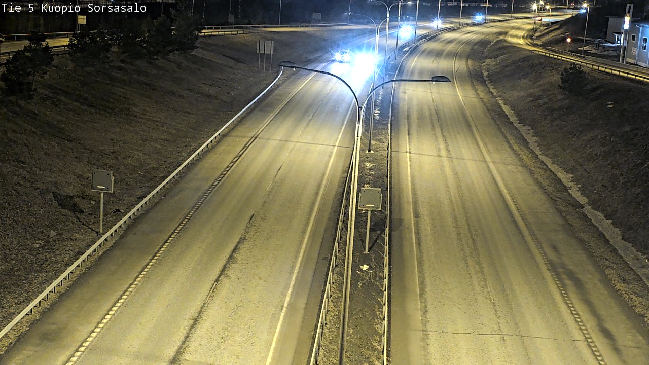 Kelikamerat Kuva Tie 5 Kuopio, Sorsasalo, Kuopio, Pohjois-Savo