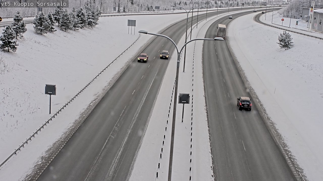 Kelikamerat Kuva Tie 5 Kuopio, Sorsasalo, Kuopio, Pohjois-Savo