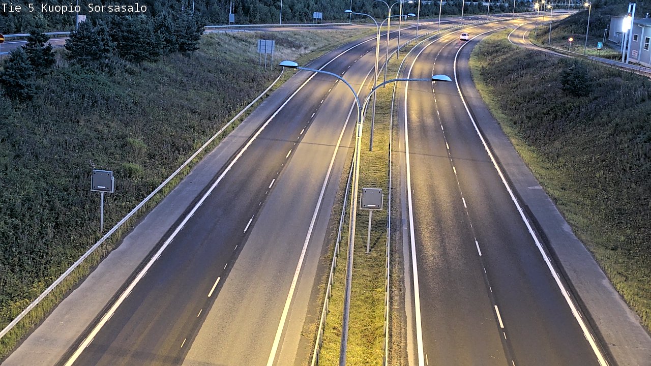 Kelikamerat Kuva Tie 5 Kuopio, Sorsasalo, Kuopio, Pohjois-Savo