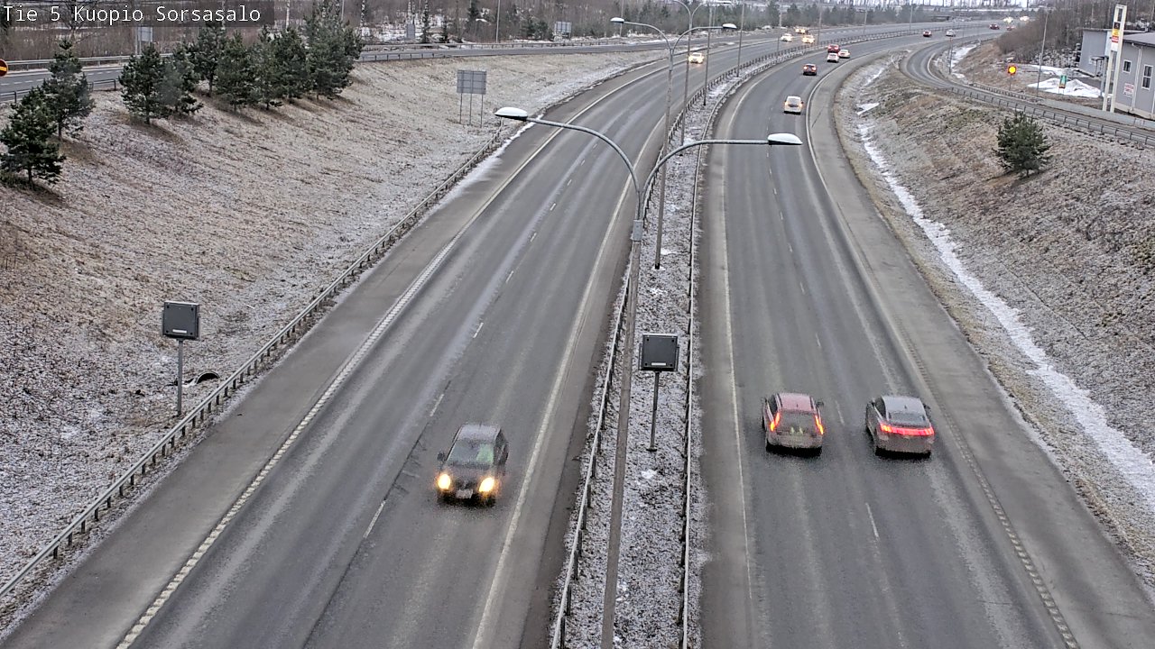 Kelikamerat Kuva Tie 5 Kuopio, Sorsasalo, Kuopio, Pohjois-Savo