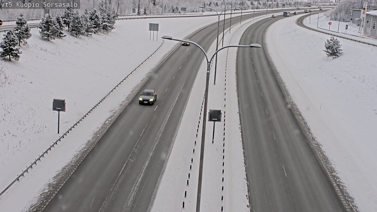 Kelikamerat Kuva Tie 5 Kuopio, Sorsasalo, Kuopio, Pohjois-Savo