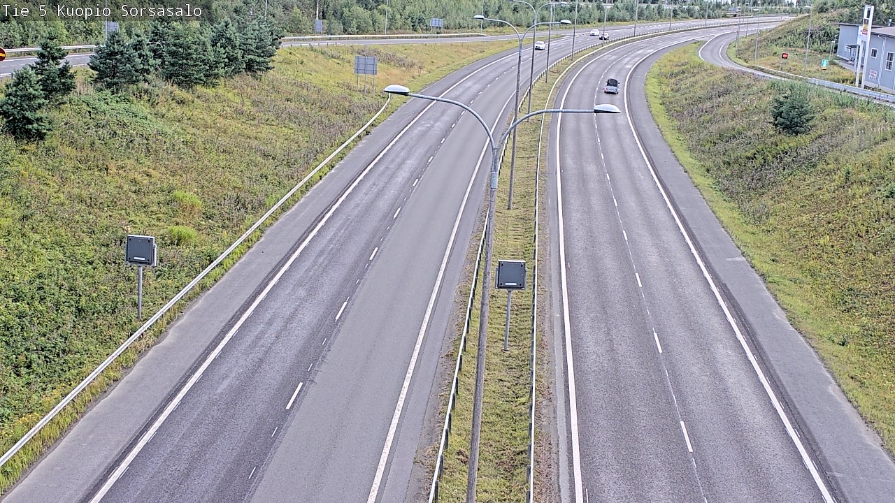 Kelikamerat Kuva Tie 5 Kuopio, Sorsasalo, Kuopio, Pohjois-Savo