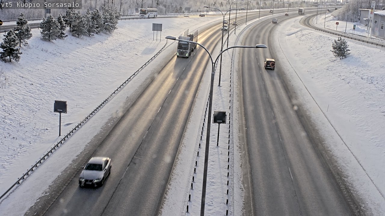 Kelikamerat Kuva Tie 5 Kuopio, Sorsasalo, Kuopio, Pohjois-Savo