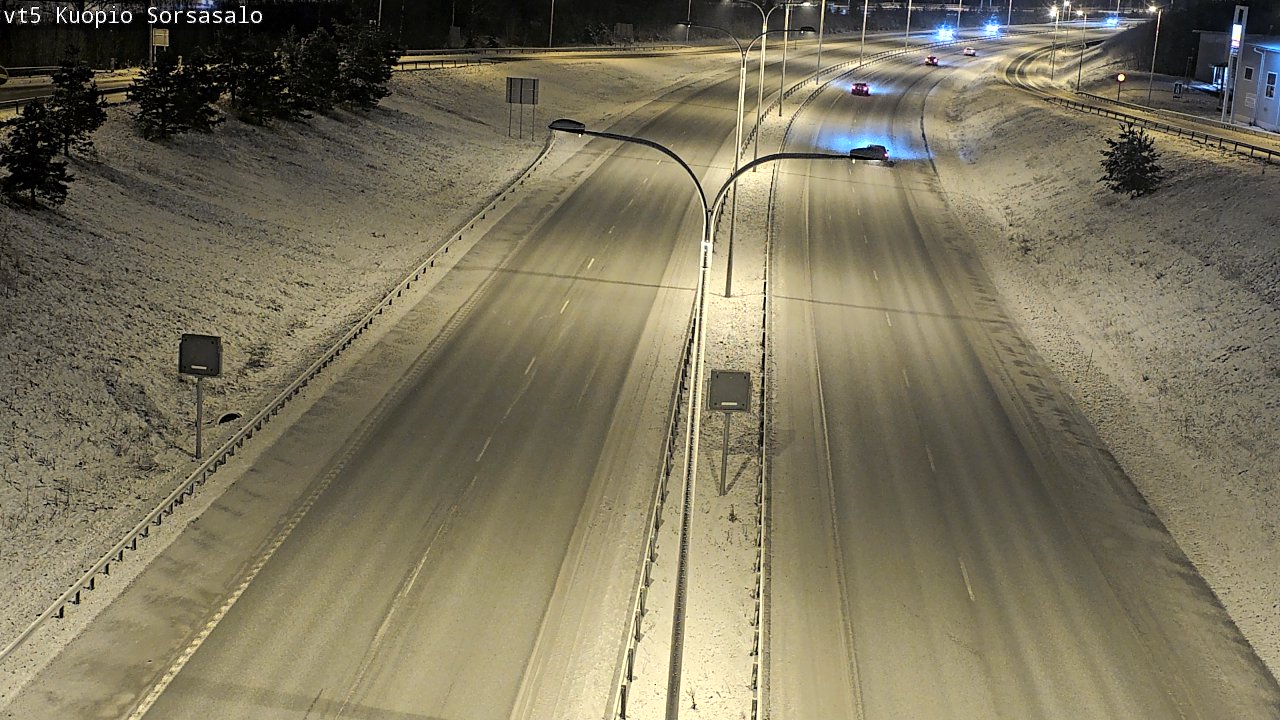 Kelikamerat Kuva Tie 5 Kuopio, Sorsasalo, Kuopio, Pohjois-Savo