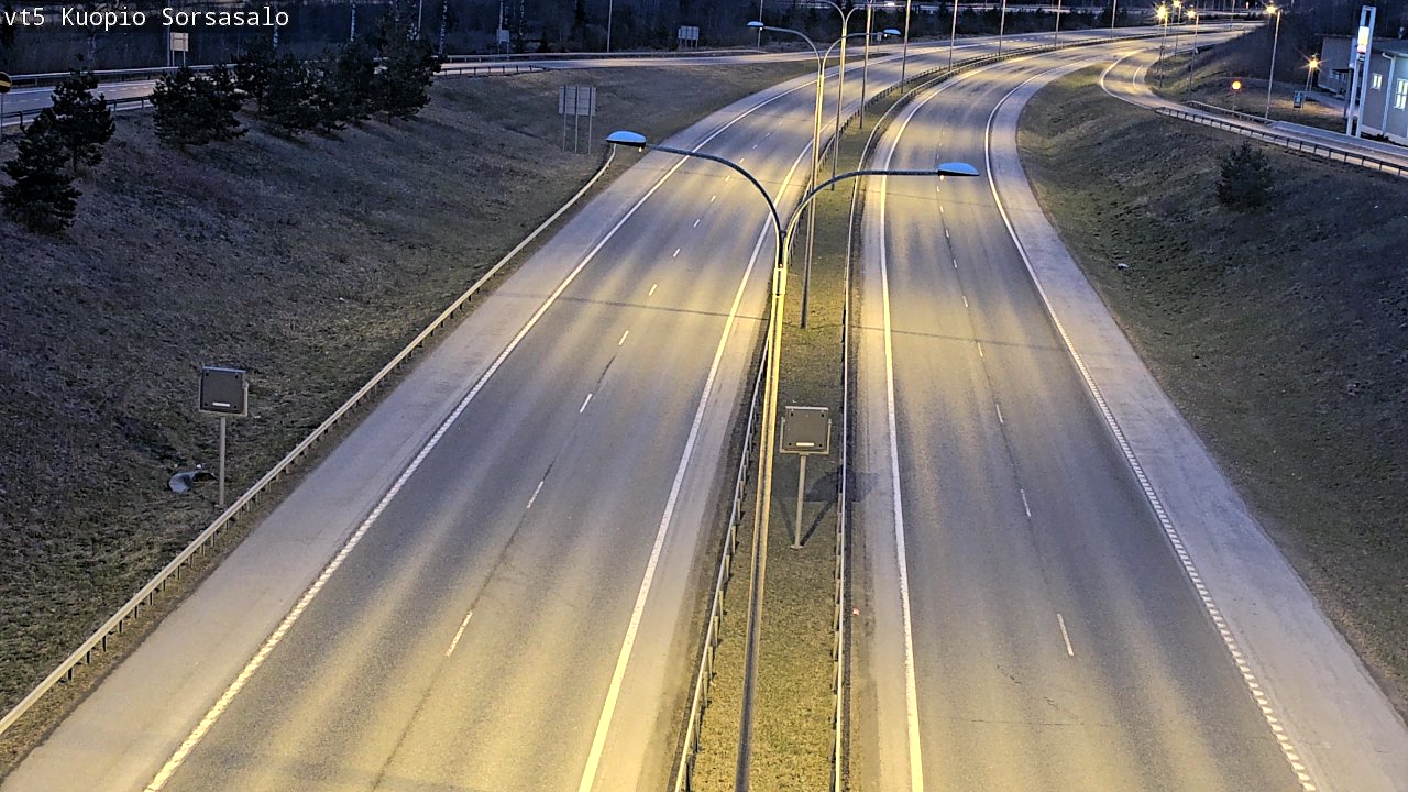 Kelikamerat Kuva Tie 5 Kuopio, Sorsasalo, Kuopio, Pohjois-Savo