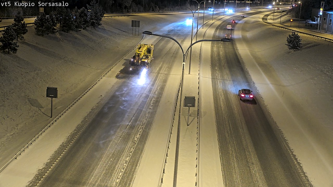 Kelikamerat Kuva Tie 5 Kuopio, Sorsasalo, Kuopio, Pohjois-Savo