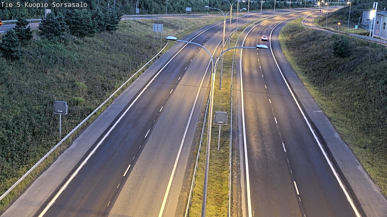 Kelikamerat Kuva Tie 5 Kuopio, Sorsasalo, Kuopio, Pohjois-Savo