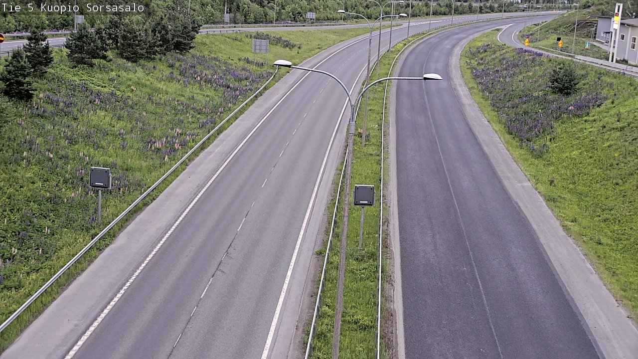 Kelikamerat Kuva Tie 5 Kuopio, Sorsasalo, Kuopio, Pohjois-Savo