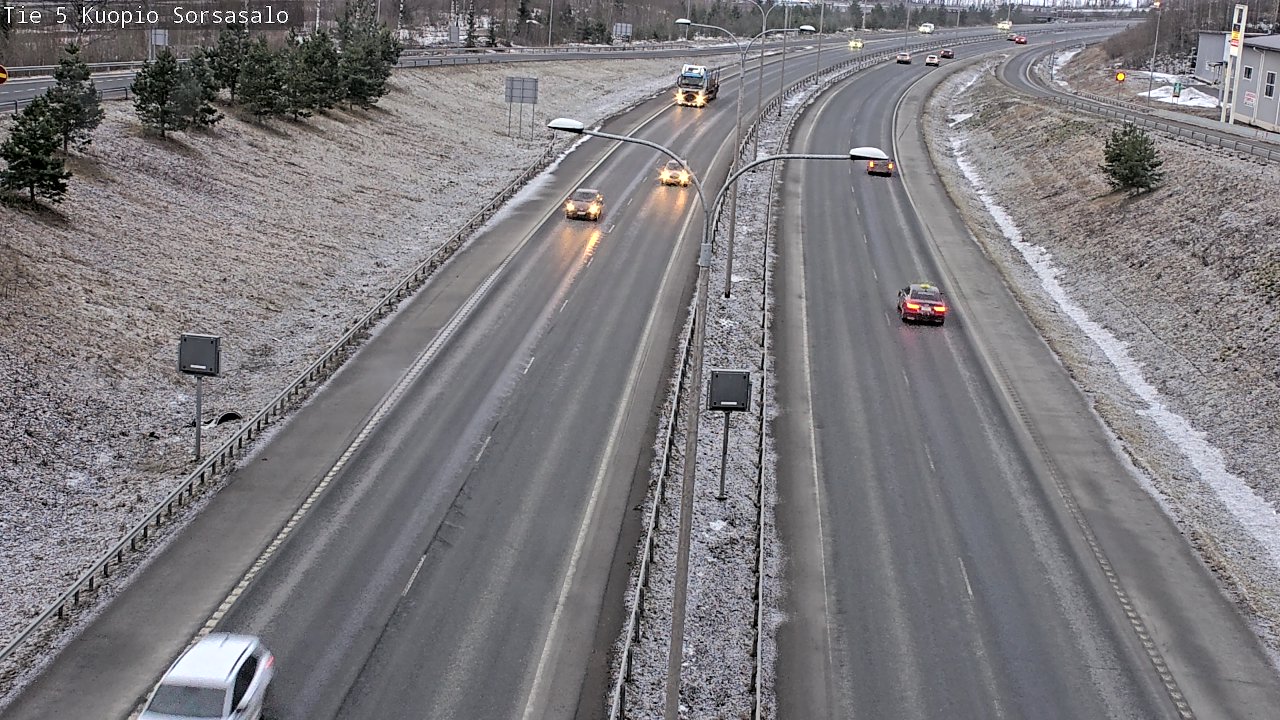 Kelikamerat Kuva Tie 5 Kuopio, Sorsasalo, Kuopio, Pohjois-Savo
