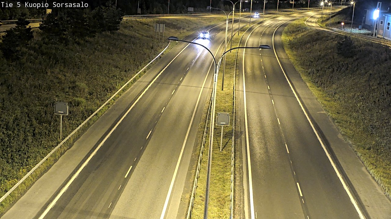 Kelikamerat Kuva Tie 5 Kuopio, Sorsasalo, Kuopio, Pohjois-Savo