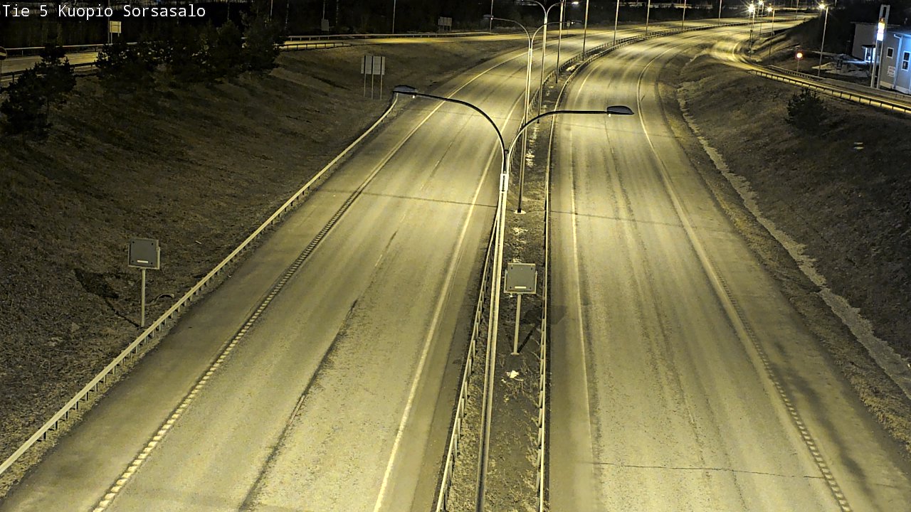 Kelikamerat Kuva Tie 5 Kuopio, Sorsasalo, Kuopio, Pohjois-Savo