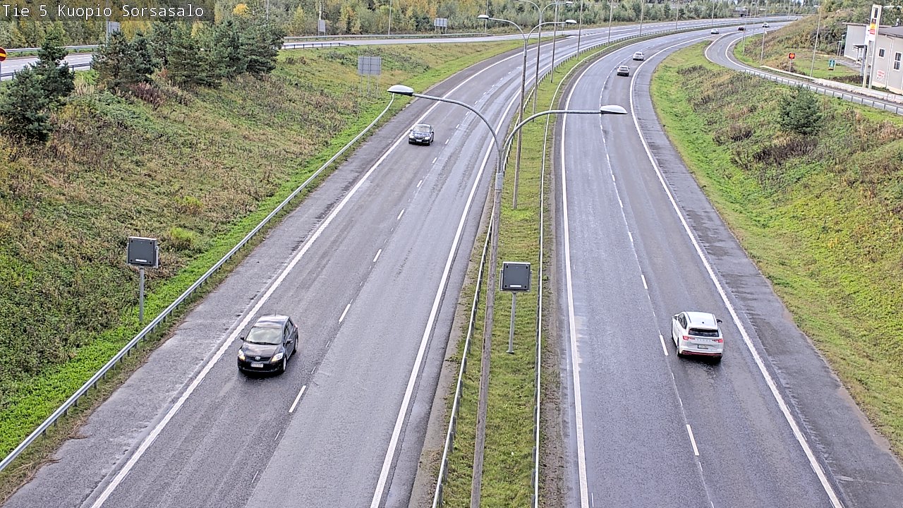 Kelikamerat Kuva Tie 5 Kuopio, Sorsasalo, Kuopio, Pohjois-Savo