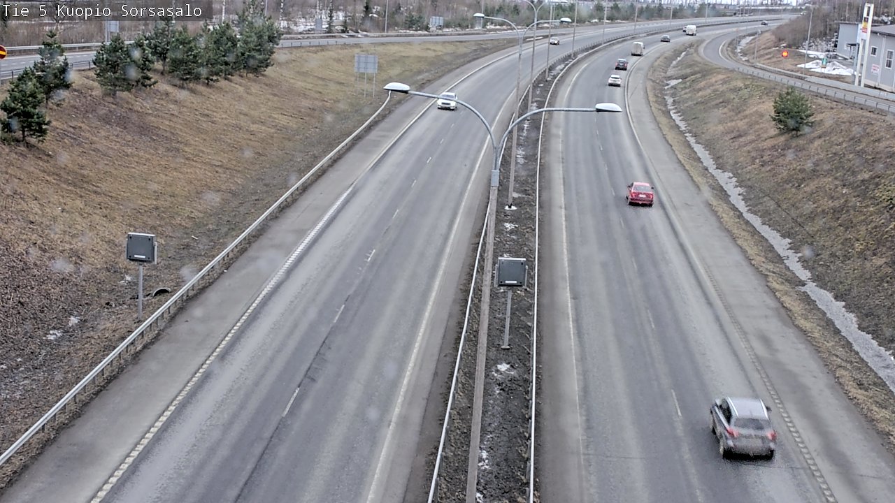 Kelikamerat Kuva Tie 5 Kuopio, Sorsasalo, Kuopio, Pohjois-Savo