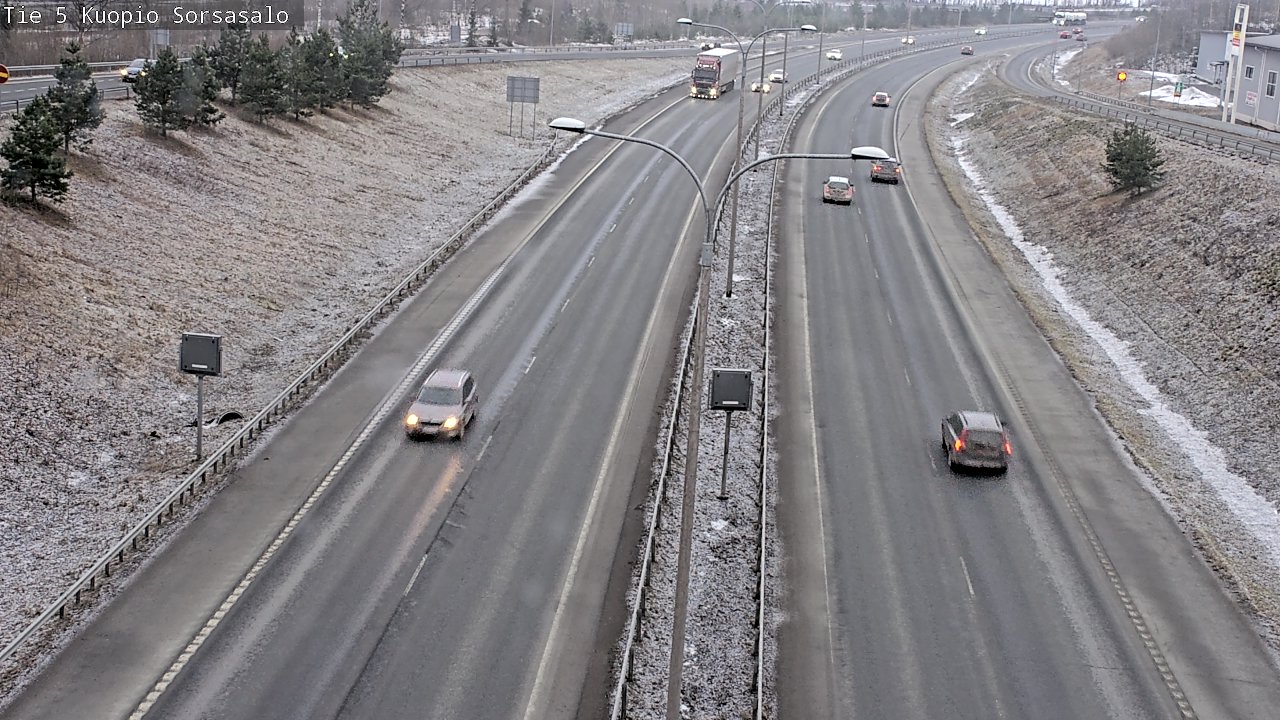Kelikamerat Kuva Tie 5 Kuopio, Sorsasalo, Kuopio, Pohjois-Savo