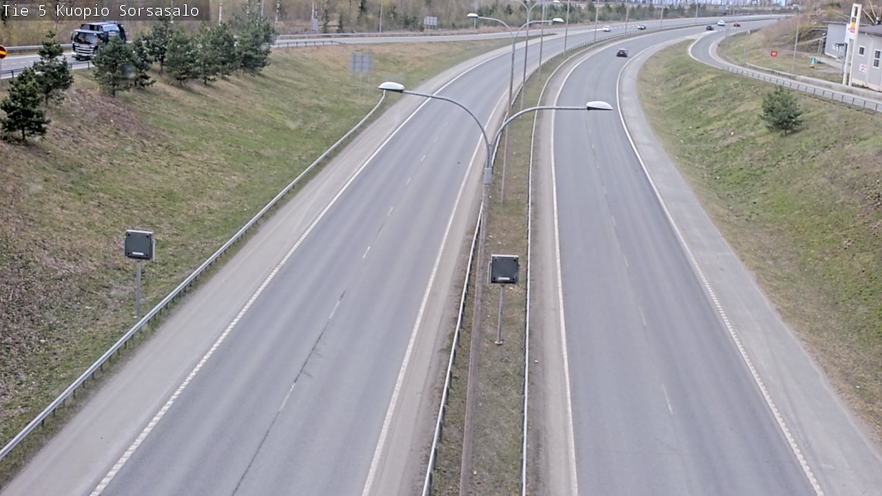 Kelikamerat Kuva Tie 5 Kuopio, Sorsasalo, Kuopio, Pohjois-Savo