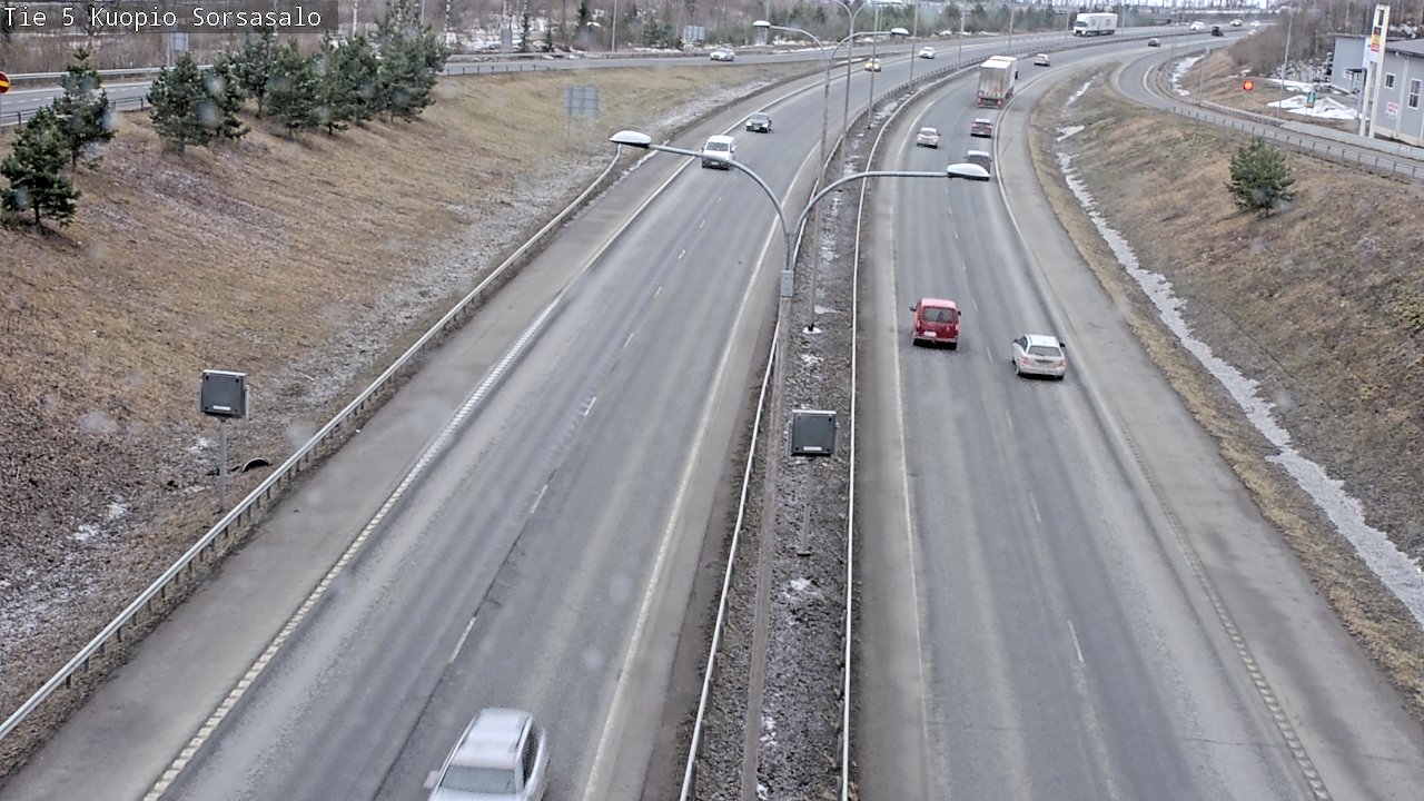 Kelikamerat Kuva Tie 5 Kuopio, Sorsasalo, Kuopio, Pohjois-Savo