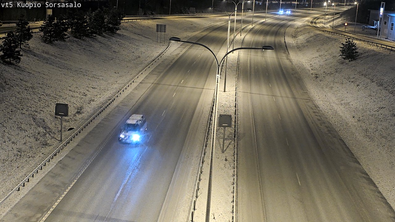Kelikamerat Kuva Tie 5 Kuopio, Sorsasalo, Kuopio, Pohjois-Savo