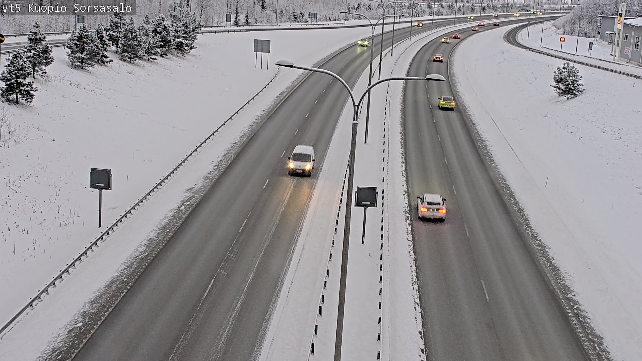 Kelikamerat Kuva Tie 5 Kuopio, Sorsasalo, Kuopio, Pohjois-Savo