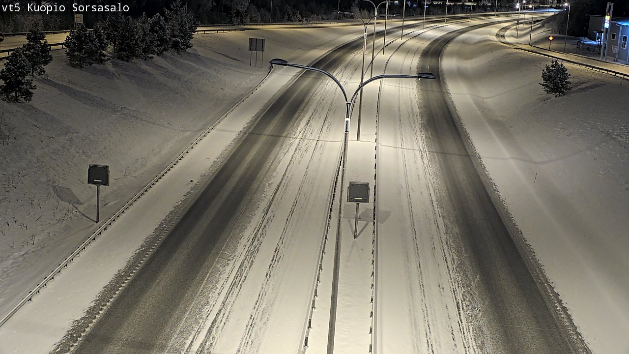 Kelikamerat Kuva Tie 5 Kuopio, Sorsasalo, Kuopio, Pohjois-Savo