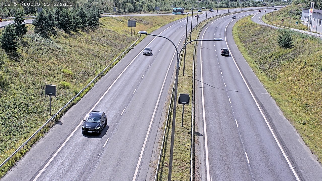 Kelikamerat Kuva Tie 5 Kuopio, Sorsasalo, Kuopio, Pohjois-Savo