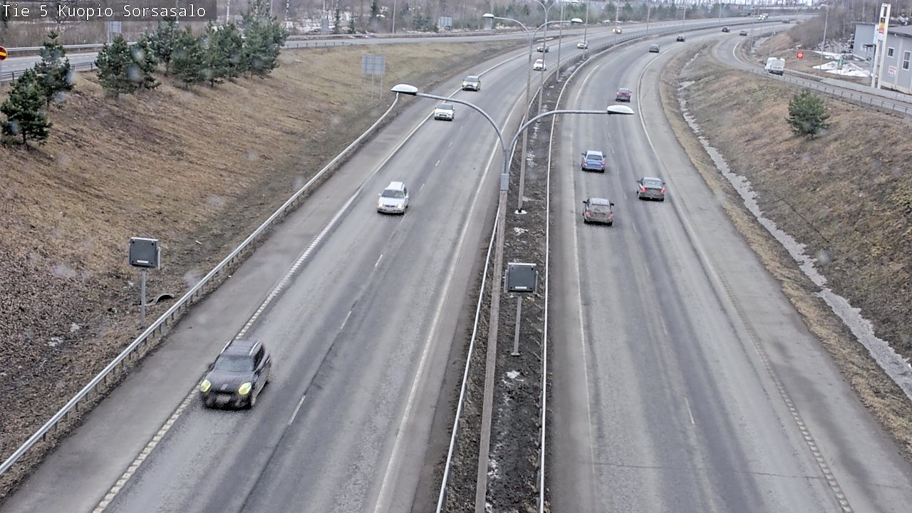 Kelikamerat Kuva Tie 5 Kuopio, Sorsasalo, Kuopio, Pohjois-Savo