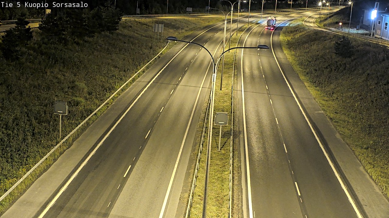 Kelikamerat Kuva Tie 5 Kuopio, Sorsasalo, Kuopio, Pohjois-Savo