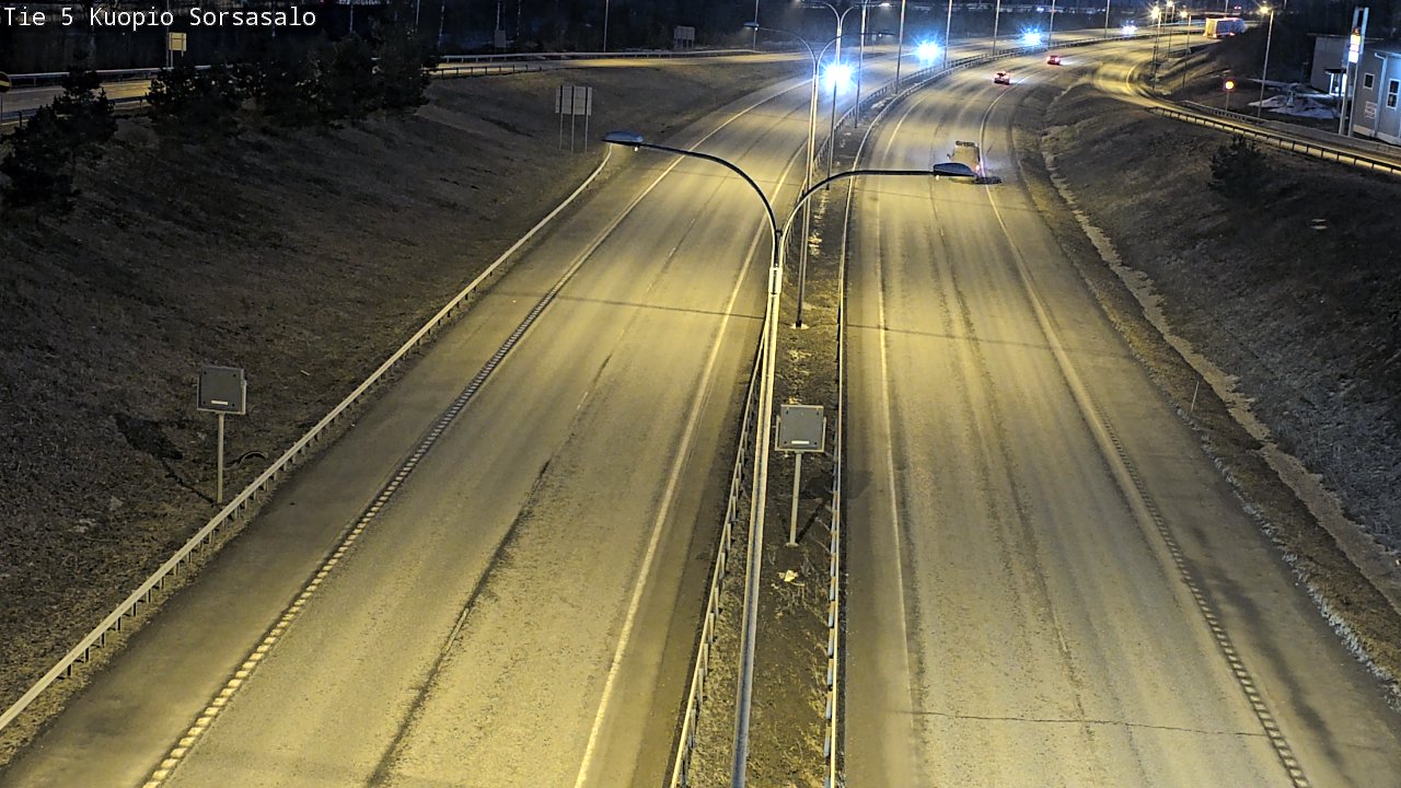 Kelikamerat Kuva Tie 5 Kuopio, Sorsasalo, Kuopio, Pohjois-Savo