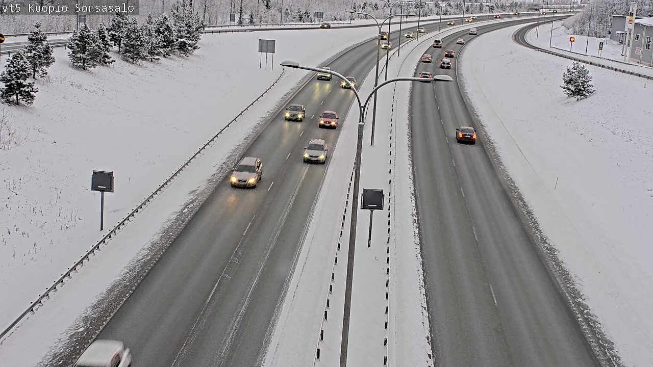 Kelikamerat Kuva Tie 5 Kuopio, Sorsasalo, Kuopio, Pohjois-Savo