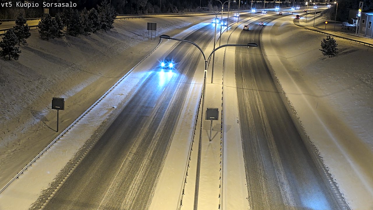 Kelikamerat Kuva Tie 5 Kuopio, Sorsasalo, Kuopio, Pohjois-Savo
