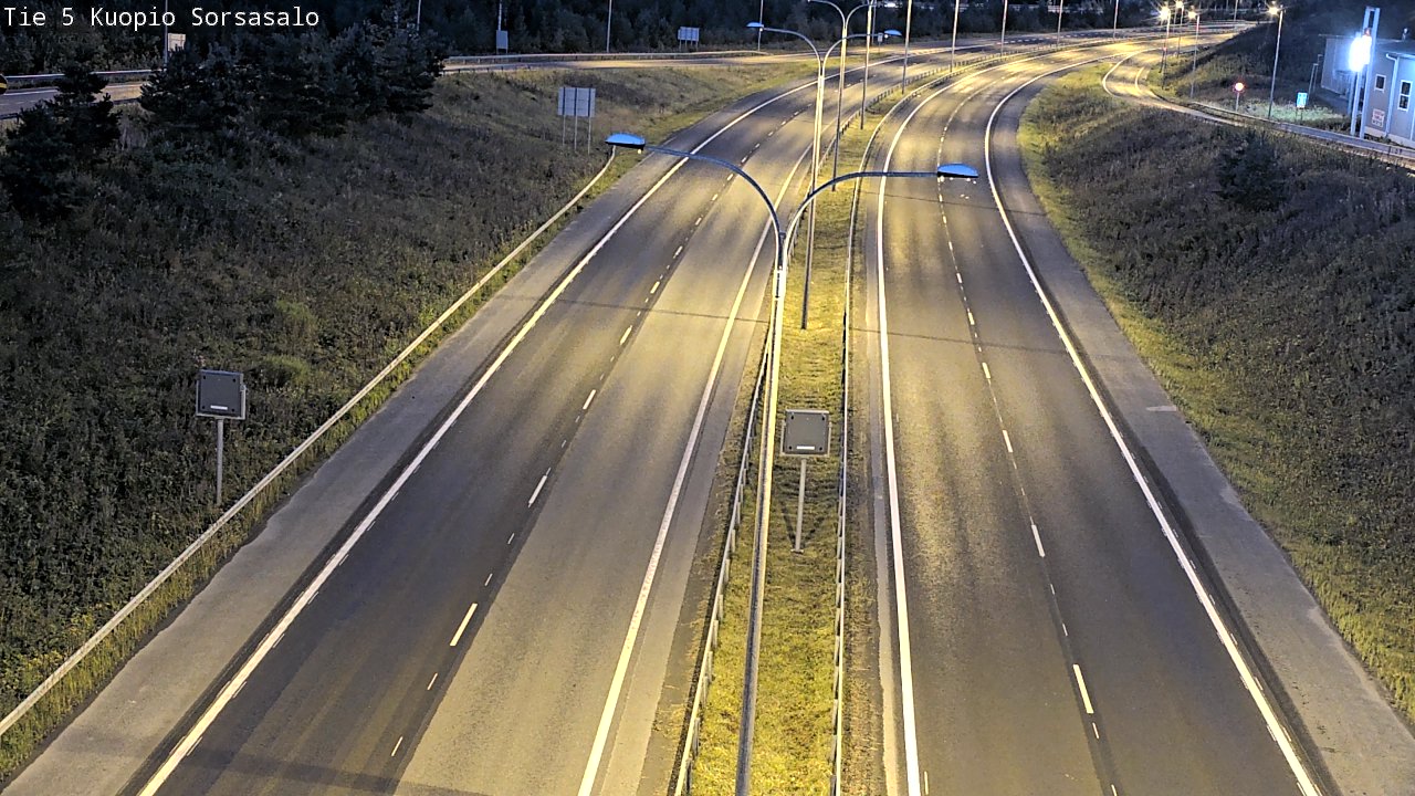 Kelikamerat Kuva Tie 5 Kuopio, Sorsasalo, Kuopio, Pohjois-Savo