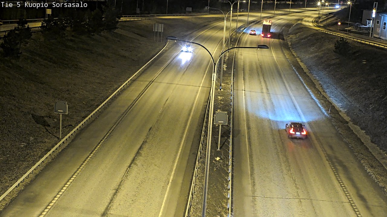 Kelikamerat Kuva Tie 5 Kuopio, Sorsasalo, Kuopio, Pohjois-Savo