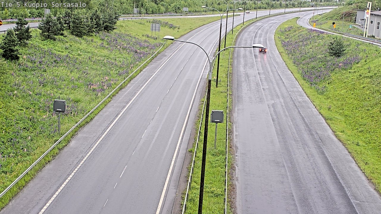 Kelikamerat Kuva Tie 5 Kuopio, Sorsasalo, Kuopio, Pohjois-Savo