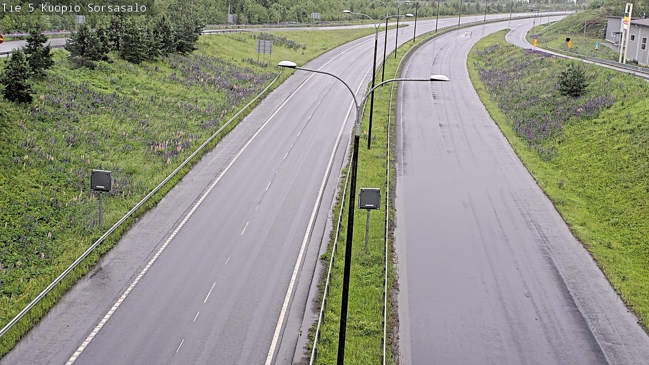 Kelikamerat Kuva Tie 5 Kuopio, Sorsasalo, Kuopio, Pohjois-Savo