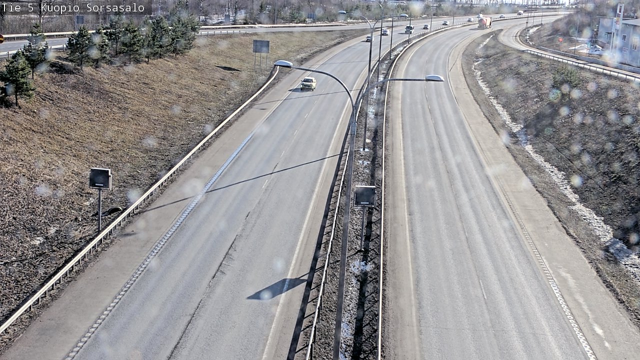 Kelikamerat Kuva Tie 5 Kuopio, Sorsasalo, Kuopio, Pohjois-Savo