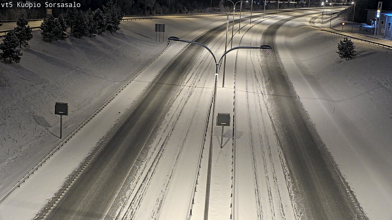 Kelikamerat Kuva Tie 5 Kuopio, Sorsasalo, Kuopio, Pohjois-Savo