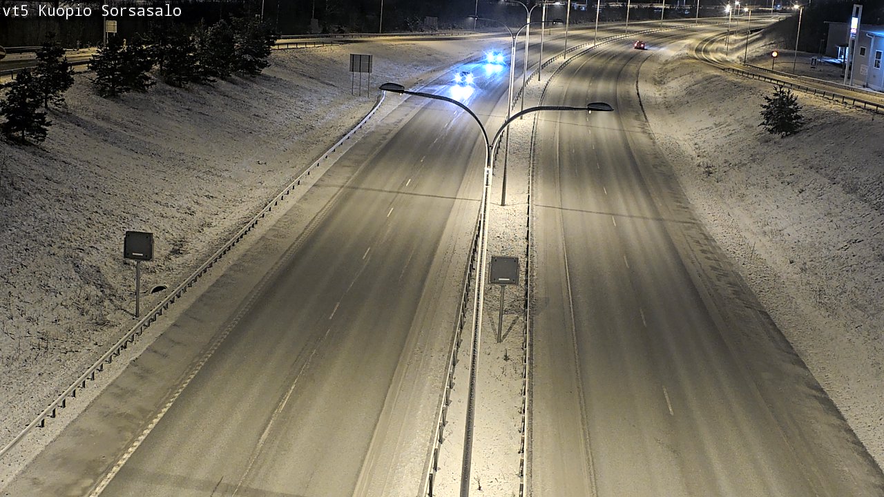 Kelikamerat Kuva Tie 5 Kuopio, Sorsasalo, Kuopio, Pohjois-Savo
